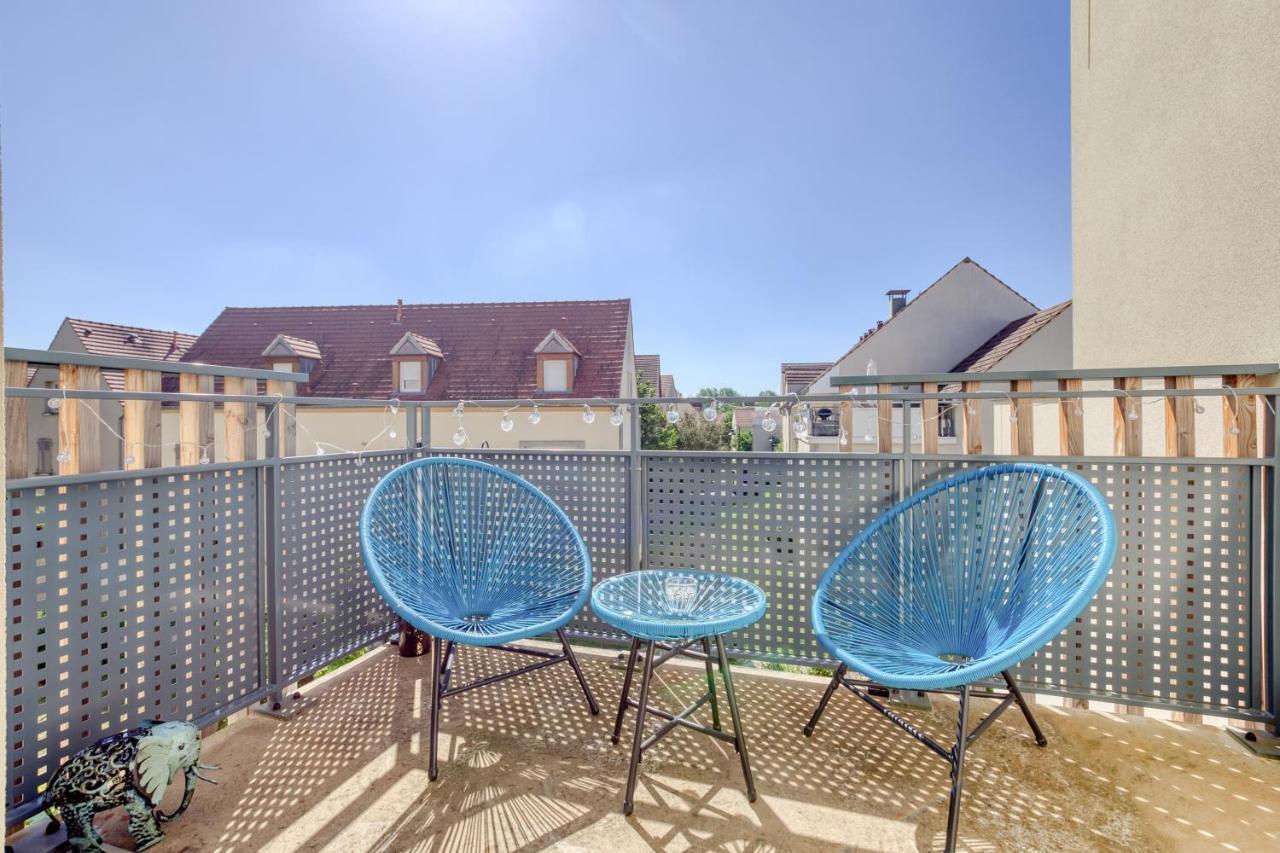 J.Mo Home - Ideal Famille - Calme - Au Temps D'Arret Chessy  Bagian luar foto